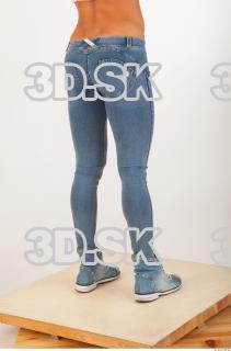 Leg blue jeans of Oxana  0006